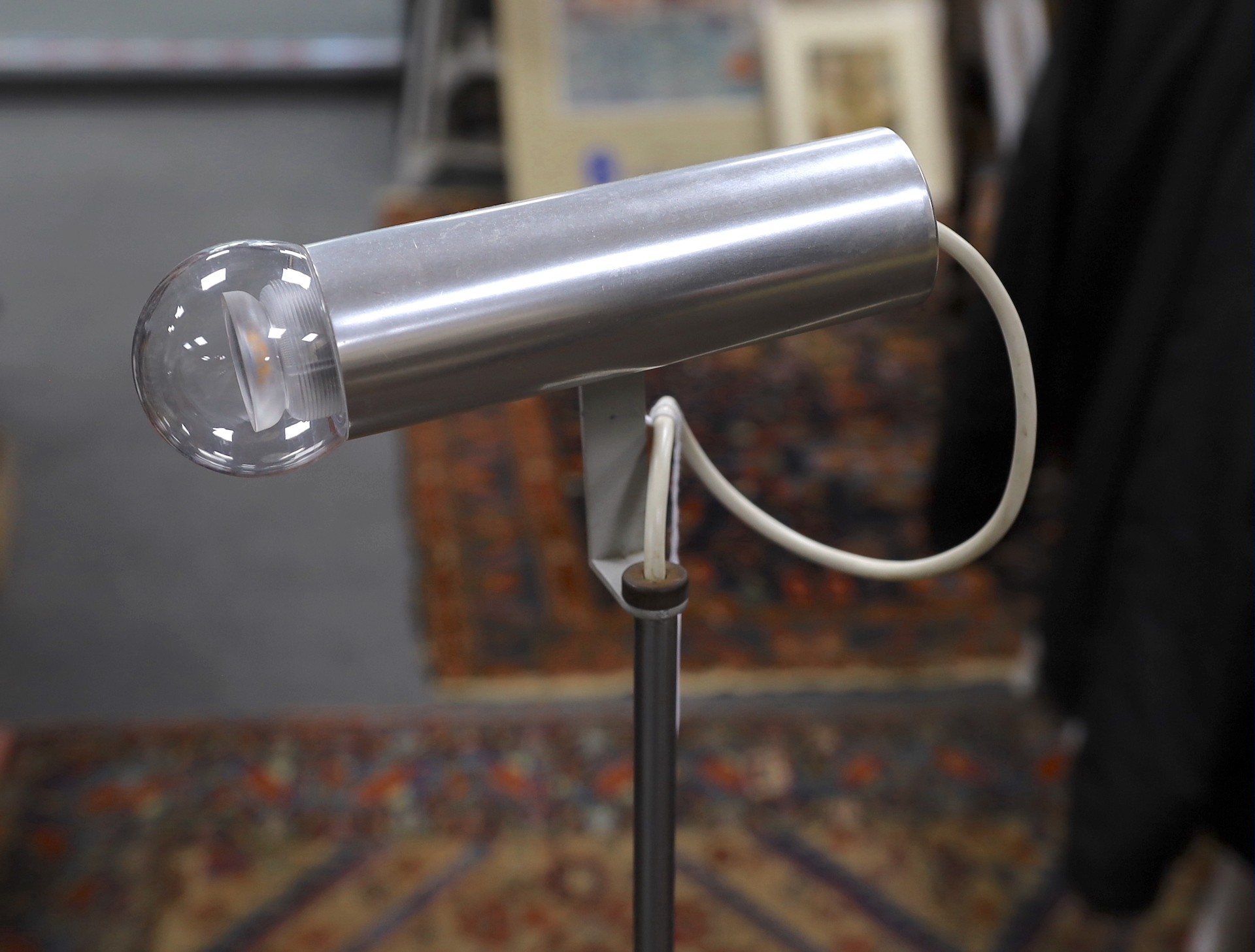 A Rotaflex standard lamp by John and Sylvia Reid. 106cm high